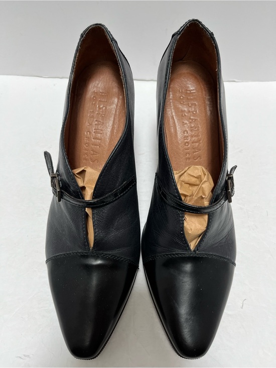 Shoes - Hispanitas Joy Is a Choice Black Block Heel Point Toe Shoes, Size US8.5/EU39